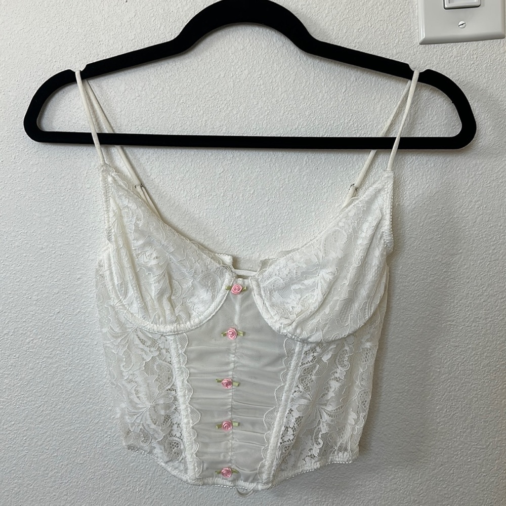 Lace Rose Corset